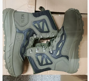 Bottes tactiques DF MS16 nouvelle version, bottes de randonnée, noir, kaki, vert camouflage, stock rapide, vente en gros. - Product Image 2