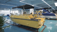 Bateau de pêche en aluminium de 20 pieds avec moteur hors-bord Vente en gros directe d'usine en Chine