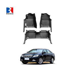 wholesale Factory Custom 5D TPE <b>Rubber</b> Eco-friendly Waterproof Anti Slip 5D Car <b>Floor</b> Mats 3 Pieces for Toyota Camry 2011-2014 - Product Image 2