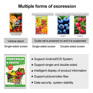 10,1 inch Android monitor <span class=keywords><strong>LCD</strong></span> schapdisplay hoge-resolutie ESL systeem digitaal prijskaartje voor retail en winkeltoepassingen - Product Image 2