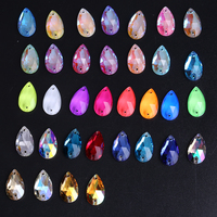 Xulin K9 verre forme de larme pierre à coudre Technique Flatback coudre sur cristaux strass pour robes de mariée vêtements de soirée