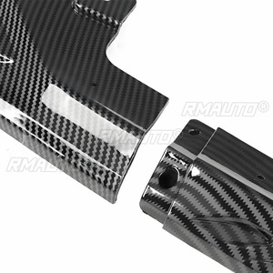 For Lexus IS250 IS300 IS350 F Sport 2017-2020 Car Front Bumper Lip <b>Splitter</b> Body Kit Bumper Guard Protector Cover Accessories - Product Image 5