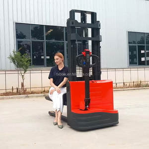 Alta Qualidade Totalmente Alimentado Drive Empilhador De Paletes Elétrico 1 Ton 1.5 Ton 1.6-6 Meter Walkie Levantamento para Armazéns - Product Image 2