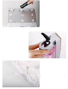 <span class=keywords><strong>Porte</strong></span>-<span class=keywords><strong>savon</strong></span> mural en aluminium, support pour bouteilles de Gel douche, shampoing, distributeur de <span class=keywords><strong>savon</strong></span>, 2022 - Product Image 5