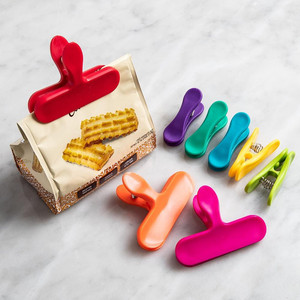 <span class=keywords><strong>Clip</strong></span> per Sacchetti Arcobaleno di Varie Dimensioni, <span class=keywords><strong>Clip</strong></span> Multicolore Riutilizzabili per Sigillare Sacchetti di Cibo, Snack, Caffè e Congelatori - Product Image 6