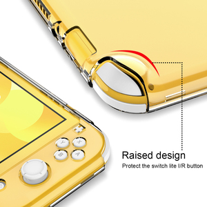DATA FROG Hard Crystal <strong>Case</strong> for <strong>Nintendo</strong> Switch Lite Cover Full Transparent Clear Protective <strong>Cases</strong> NS Lite Accessories - Product Image 3