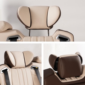 Housse de siège de voiture universelle en cuir PU 5 places personnalisée en usine C3 KIMSEY, noir et rouge, vente en gros - Product Image 4