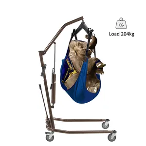 Hospital Nursing Use Disability Transfer Lifting Hoist 200kgs Disabled Elderly Electric Manual Patient Cranes With Free Slings