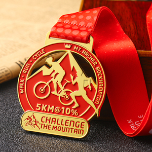 Médaille de sport en métal personnalisable avec logo 3D pour hockey sur glace, triathlon, pickleball, course de marathon, course de 21 km, 10 km, 5 km - Product Image 4