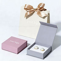 Boîte d'emballage cadeau de luxe personnalisée en carton ondulé à rabat magnétique, auto-érectible, écologique, pour faveurs de mariage, avec logo