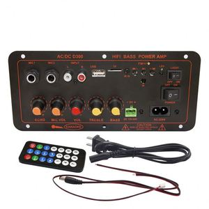 บอร์ดเพาเวอร์แอมป์รถยนต์ D300 300W พร้อมบลูทูธ สำหรับระบบเสียงบ้าน ร้องคาราโอเกะ ซับวูฟเฟอร์กลางแจ้ง และเครื่องขยายเสียง - Product Image 6