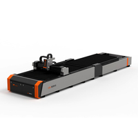 Machine de découpe laser à fibre pour tôles métalliques, haute précision, 6000W, avec système de contrôle Cypcut Fuji, refroidissement par eau, compatible AI BMP PLT DWG CNC
