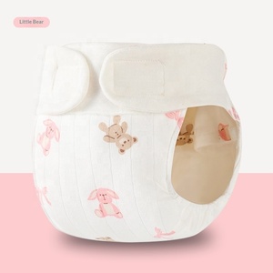 Calzones de Entrenamiento para Bebés, Suaves y Transpirables, de Algodón, con Cintura Ajustable, Pañal con Bolsillo, Ropa Interior de Entrenamiento - Product Image 2