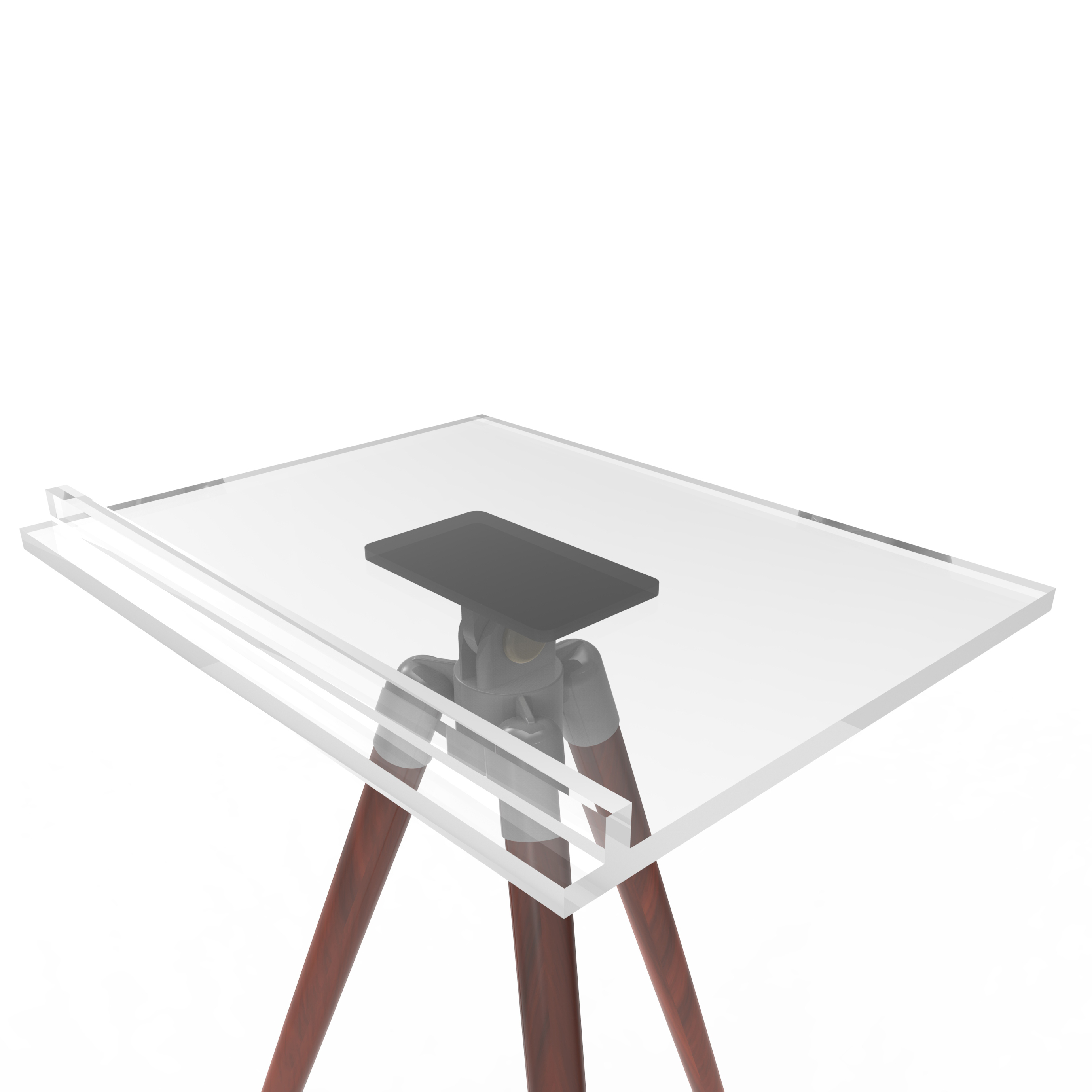 Customized Store Book Display Rack Tripod Book Display Stand for Bookshop — view 5