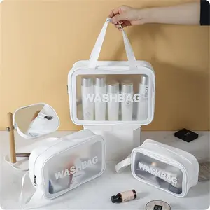透明Pvc旅行洗漱包浴室防水塑料化妆品化妆包
