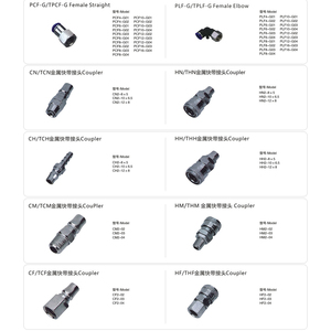 PC PU PT <span class=keywords><strong>PL</strong></span> PG connettore tubo rapido in ottone silenziatore pneumatico raccordi per tubi ad unione diritta raccordi rapidi per tubi dell'aria - Product Image 3