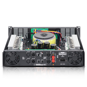 CA4 กำลังสูง 2CH 1200W 400W×2@8 โอห์ม 600W×2@4 โอห์มเครื่องขยายเสียงสเตจคลาส H เครื่องขยายเสียงซับวูฟเฟอร์ระดับมืออาชีพ - Product Image 2