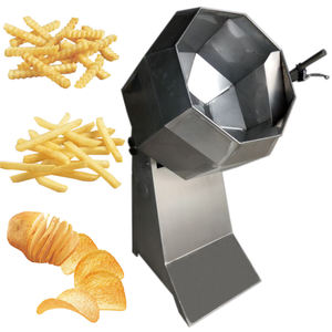 Electric Snack Food Coating Snack Seasoning Machine Groundnut Seasoning Machine Manufacturer - Product Image 3