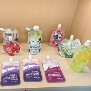 ถุงบรรจุภัณฑ์แบบตั้งได้พร้อมจุกสำหรับน้ำผลไม้ เยลลี่ อาหารเหลว  แบบฟอยล์  ตัวอย่างฟรี  ปรับแต่งได้  นำกลับมาใช้ใหม่ได้ - Product Image 5