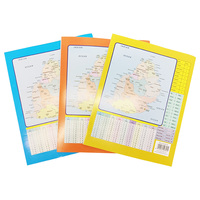 Cahier d'Exercices Scolaire en Gros A4 A5, Cahier à Couverture Souple, Reliure Agrafée