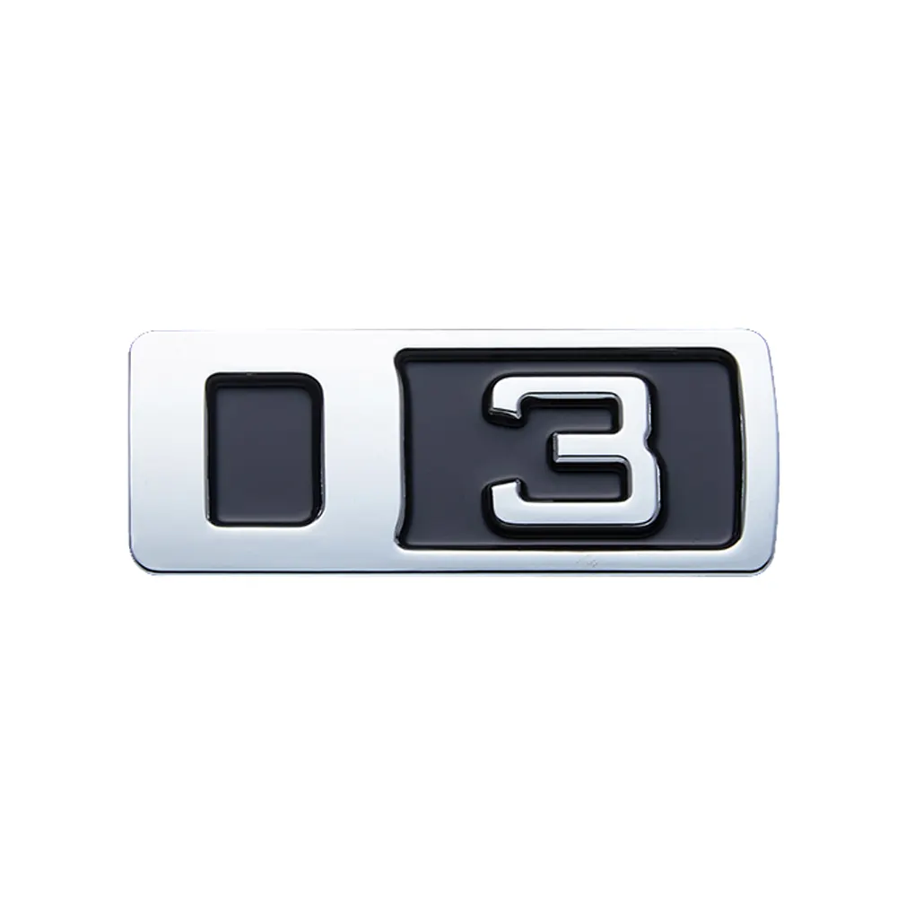 Индивидуальные 3d пластиковые наклейки с логотипом Горячие автомобильные хромированные наклейки аксессуары Автомобильные наружные украшения 3d тиснение