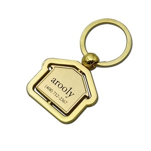 <b>Keychain</b> Manufacturer Supply Wholesale Zinc Alloy Promotional Cute Car Metal Key Chains Accessories <b>Custom</b> House <b>Keychain</b> - Product Image 6