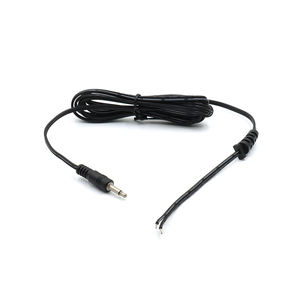 สายสัญญาณเสียง3.5มม. 1/8 "แจ็คไปยังสายไฟเปลือย6ฟุต-12V ทริกเกอร์ DC 3.5มม. สายโมโนไปยัง DC - Product Image 3