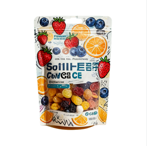 Sac de bonbons étanche à l'humidité imprimé numérique personnalisé Ziplock pochette debout de qualité alimentaire pour l'emballage de collations au chocolat avec fenêtre - Product Image 2