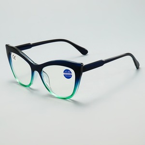 Nouvelles Lunettes de Lecture Œil de Chat Colorées Tendance <span class=keywords><strong>à</strong></span> Prix d'Usine pour Femmes, <span class=keywords><strong>Verres</strong></span> Anti-Lumière Bleue, Monture Papillon - Product Image 4