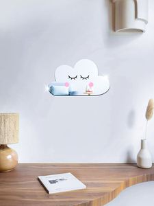 Moon Stars <b>Clouds</b> Rabbits Pineapples Butterflies Three-Dimensional Acrylic Mirror <b>Stickers</b> Emoticons Self-Adhesive <b>Wall</b> <b>Sticker</b> - Product Image 4