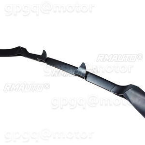 Para Jeep Grand Cherokee SRT SRT8 2012-2016 2015 2014 2013, Divisor de Parachoques Delantero, Estilo Fibra de Carbono, Negro Brillante, Negro Mate - Product Image 4