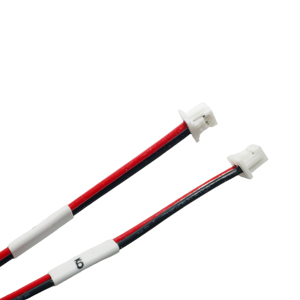 Ensemble de faisceau de câbles JST à 2 broches personnalisé, câble isolé en PVC avec connecteur femelle pour PCB, LED, batterie et équipement électronique - Product Image 1