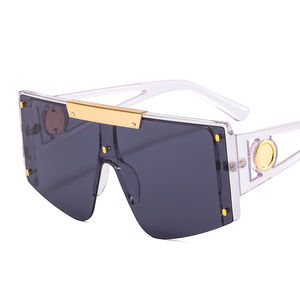 NWOGLSS 7158 nouveau carré grand cadre coloré PC lunettes de soleil en plein air <span class=keywords><strong>2021</strong></span> - Product Image 3