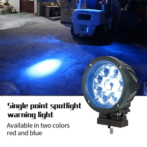 10-80V 27W Blue Led Work Light Safety <b>Spotlight</b> Truck Headlight - Product Image 2