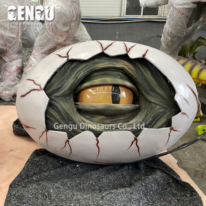 Customized Product <strong>Dinosaur</strong> <strong>Egg</strong> Model - Animatronic Big <strong>Dinosaur</strong> Eyes