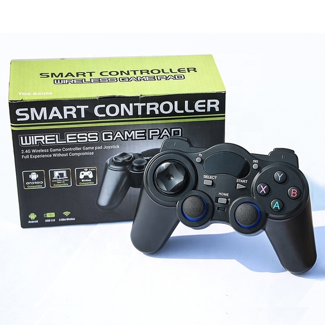 2.4G Wireless Mandos Inalambricos 2.4 G Gamepad Para Tipo C Joystick Game Pad for Mobile Phone Smart Android TV PC Controller