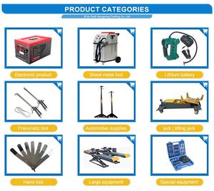 Dongkrak Mobil Portabel 60 Ton, Rangka Baja Warna Merah Besar dan Besi Ulet, Dapat Disesuaikan - Product Image 6
