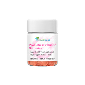 Gomitas Probióticas y Prebióticas de Alta Calidad, Favorecen el Equilibrio Digestivo y Promueven la Salud Inmunológica, Suplemento Dietético - Product Image 1
