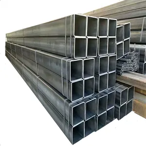 Faco Lassen Metalen Buizen Q235 Structuur 3X3 Buizen 140*140Mm Gelaste Carbon Erw Zwart Vierkant Rechthoekige Ijzeren Pijp