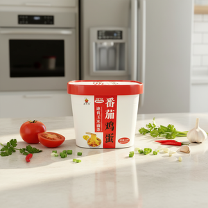 批发散装油炸玉米方便面速食低脂番茄鸡蛋块面条 - Product Image 1