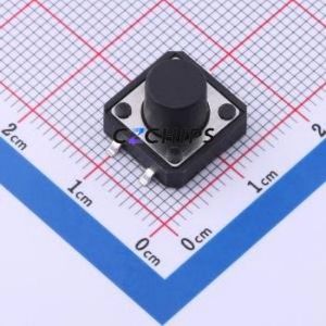 TS-1094S-A11B3-D2 Tactile Switch SMD Switch Single Pole Single Throw Round Button 2.5N Vertical Mount - Product Image 1