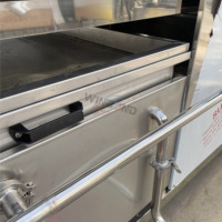 Industriële fruit- en groentewasmachine voor kratten, geschikt voor supermarkten (appels, sinaasappels, druiven etc.)