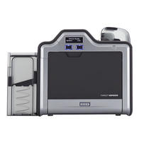 Imprimante de cartes d'identité en plastique/PVC Fargo HDP5000 Retransfert simple/double face avec interface USB, compatible papier CR-80, en stock