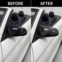 Coques de rétroviseurs en carbone sec TIYPEOR style de remplacement, coque pré-imprégnée pour BMW F80 M3 F82 F83 M4 F87 M2C LHD RHD 2015 - 2019, installation facile