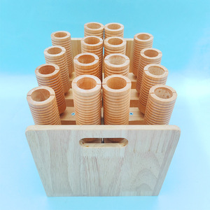 Ensembles de tubes sonores en bois en gros avec boîte de rangement, instrument de percussion Orff, aides pédagogiques pour l'éducation précoce, jouet de performance musicale - Product Image 4