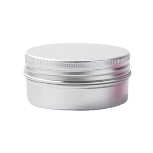 MITA Brand Empty Aluminum Cosmetic Jars-Various Sizes (5g-120g) Screw Cap Gold <b>Stamp</b> & Silk Screen Printing - Product Image 6