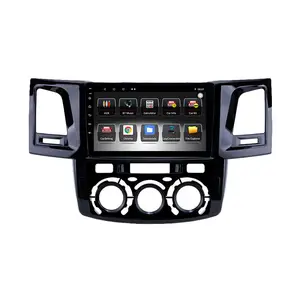 안드로이드 9 자동차 라디오 도요타 Fortuner Hilux 2007 -2015 멀티미디어 비디오 Gps 네비게이션 자동차 DVD 플레이어