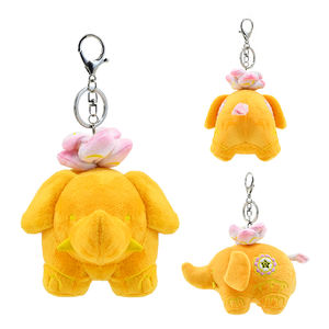 Llavero de metal personalizado con diseño de elefante de peluche de Tailandia, exquisito colgante para bolso, regalo de recuerdo - Product Image 4