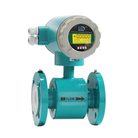 Transmetteur de débit électromagnétique numérique, débitmètre liquide/gaz, corps en acier au carbone/acier inoxydable, eau, RS485/HART/0,2%/0,5%, OEM