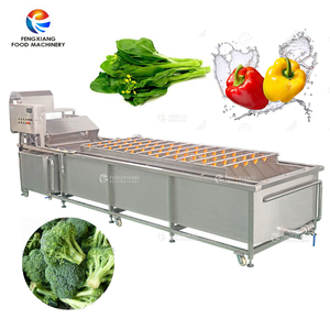 Industrial Large Capacity Vegetable Fruit Food Bean Spray Washing Machine